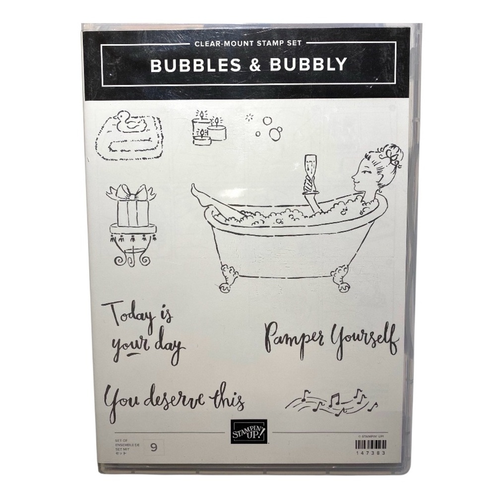 Stampin’ Up! “Bubbles and Bubbly” Stamp Set